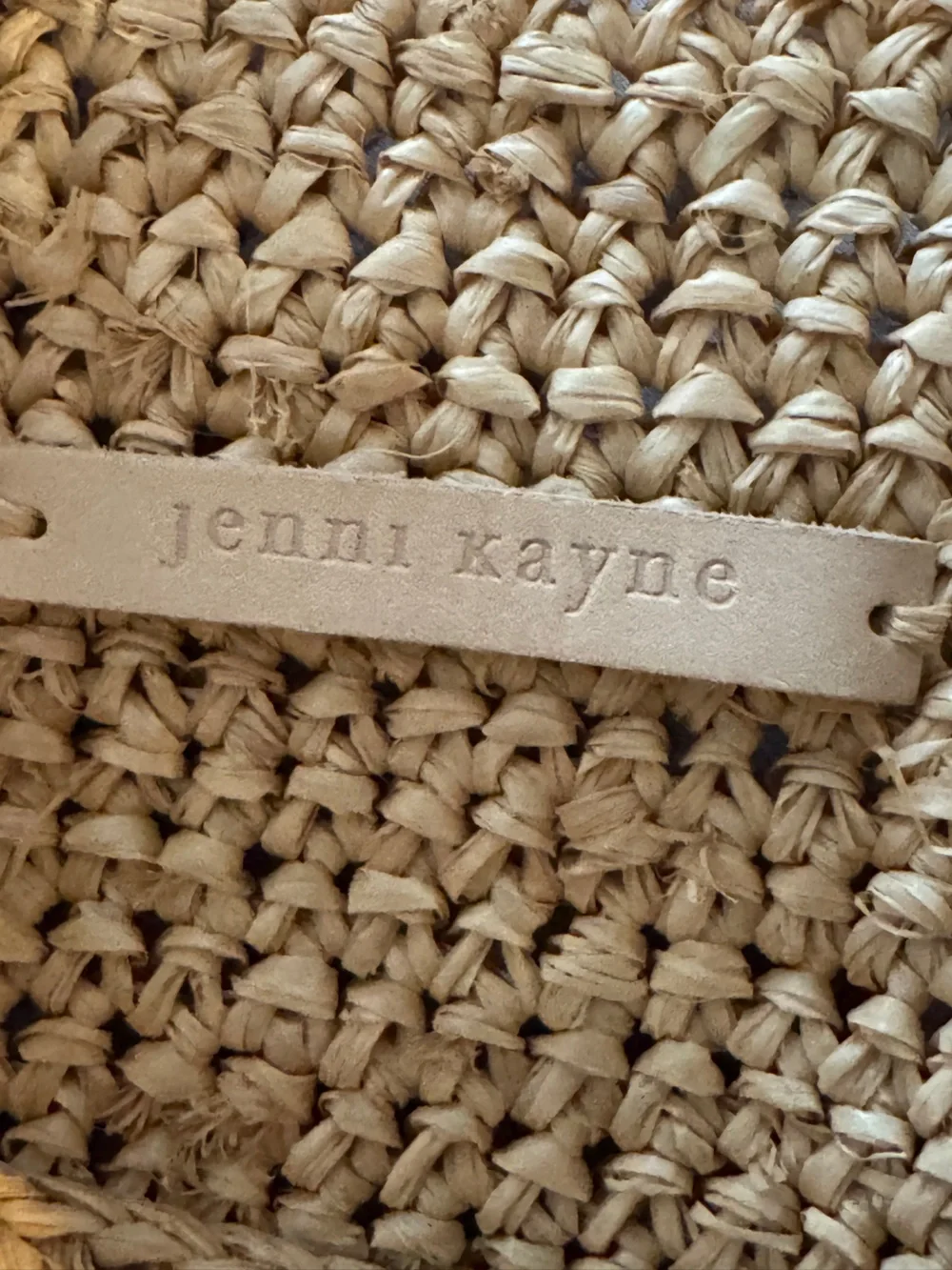 Jenni Kayne Raffia Crossbody Bag - Picture 4 of 8